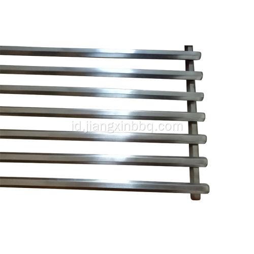 Grates Memasak Stainless Steel Segi Enam Padat